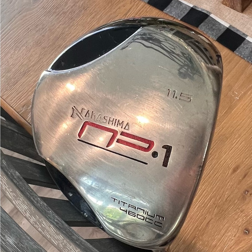 Nakashima NP.1 11.5 Degree Driver Graphite Matrix Studio 74 Shaft RH Golf Club